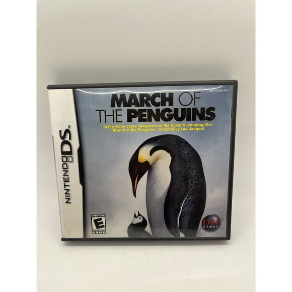 MARCH OF THE PENGUINS NINTENDO DS GAME 3DS 2DS LITE DSI XL - CIB - TESTED - Picture 1 of 7